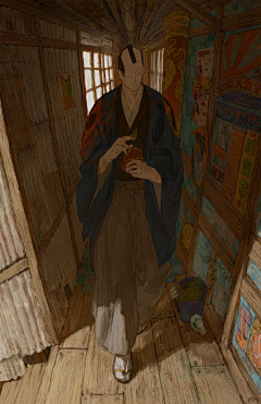 腐松采集到插画参考