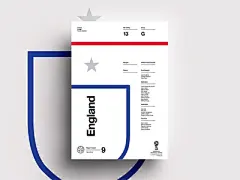2018年国际足联世界杯复古海报|  英国