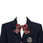 男女韩式学院风校服证件照 (21)