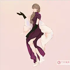 妇女节女神节女王节png元素素材女性复古