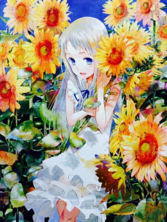 n*ice采集到闻花 未名