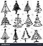 Image result for zentangle christmas tree