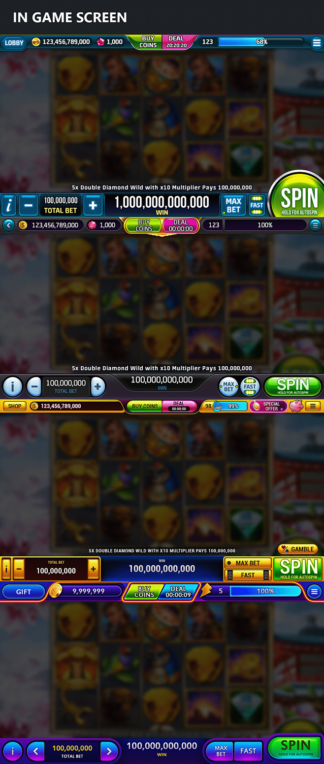 Slots 项目 | Behance 上...