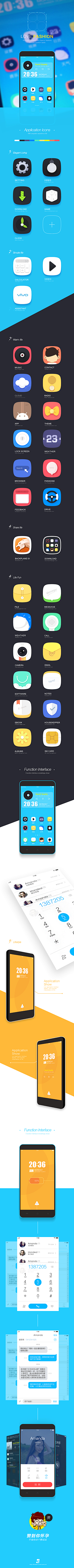 丁剑—UI-Design采集到手机主题UI界面
