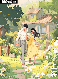 清酒拌面采集到素材——插画风格