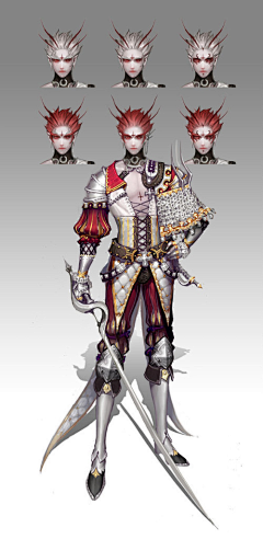樱术采集到厚涂 男