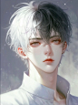 男生头像｜漫画脸｜小说男主｜少年