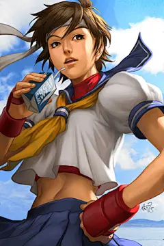 超漂亮的游戏绘画美女手机壁纸