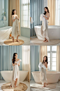 suyunkai_A_full_body_photo_of_an_Asian_woman_holding_small_towe_d