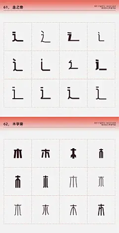 这可能包含：两种不同类型的汉字