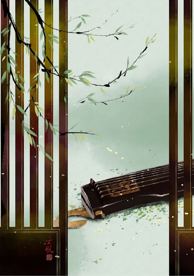 〔 古风素材 〕 玄晚_淳爷没有们 °