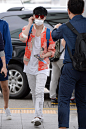 EXO组合成员张艺兴7月17日韩国仁川机场街拍 (飞上海)