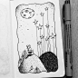 Dave Garbot — Stargazing #illustration #drawing #penandink...