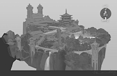 倒立看月亮采集到场景规划