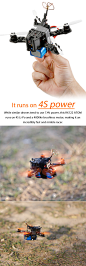 STORM Racing Drone (RTF / RotorX RX122 ATOM Storm Edition) : 
 

 

 

 


 Meet the high-end palm size FPV racer!
Ready to Fly RotorX RX122 "ATOM" Storm Edition with SP Racing F3 Flight Controller (CleanFlight software)
This nimble, palm sized 