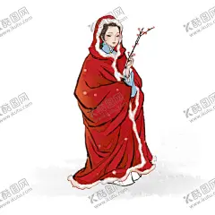 国学人物插画 【酷图网】古代历史名人,古代名医名士,古代诗人,国学人物插画