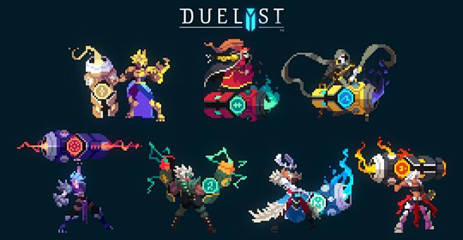 免费像素画卡牌对战网游Duelyst即将...