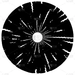 几何形状,圆形,Disk,纹理效果,单色调,形状,角度,白色,黑色,式样