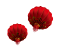 png传统中国风年货春节素材