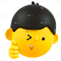 3D表情-赞