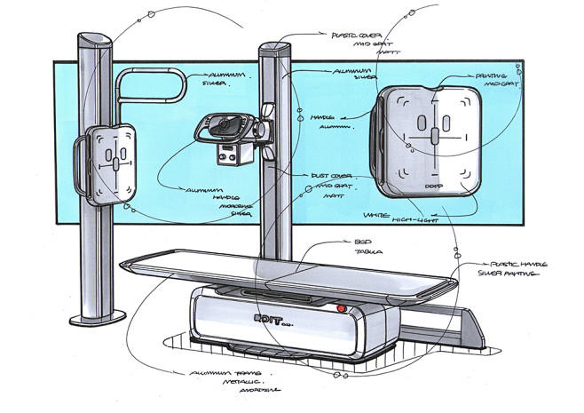 数字化X射线摄影系统-爱谷工业设计公司｜...