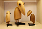 艺斯软装 现代创意可爱手工创作榉木啄木鸟玩偶儿童房现代摆件-淘宝网