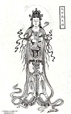 佛教传统神话故事中的天神画集（一）
