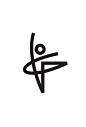 Ballet Logo Concept Designed by Tony Beard /  Ballet Dancer Human Form Linear Logo Design: 