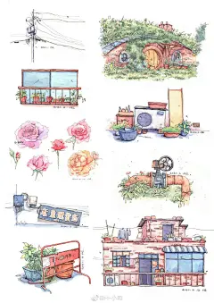  2020年度总结
凡是过往 皆为序章
2021继续努力~
钢笔淡彩超话手绘超话水彩超话#2021年最想实现的愿望##遇见艺术# ​​​​