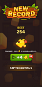 Behance 上的 Block Puzzle - UI/UX