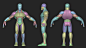 Characters Base Meshes (free download)