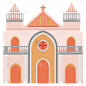 扁平套系-功能型建筑-教堂