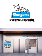 Blueglass上海BFC宠物主题店视觉原创设计 - 小红书