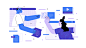 HASPIT : I was invited to collaborate creating a series of spot illustrations for Haspit, a file sharing and storage app using blockchain for security.These illustrations were used in their email templates as well as in the app itself.