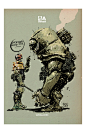 Ashley Wood DROKKING GOOD TOYS Print 11x17" Limited Edition of 40 £20