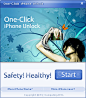 One-Click iPhone Unlock软件界面设计(2)_交互设计_懒人图库 #采集大赛#