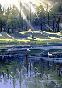 樱洛欣采集到背景