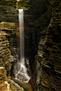 Waterfall, Watkins Glen, New York
photo via ecstacee