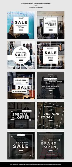 Social Media Promotional Banners by Pastostudio on @creativemarket: 