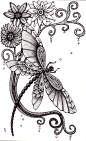 Love, love, love!  The dragonfly is the symbol for the autoimmune disorder my son has.  This would make a great tattoo.