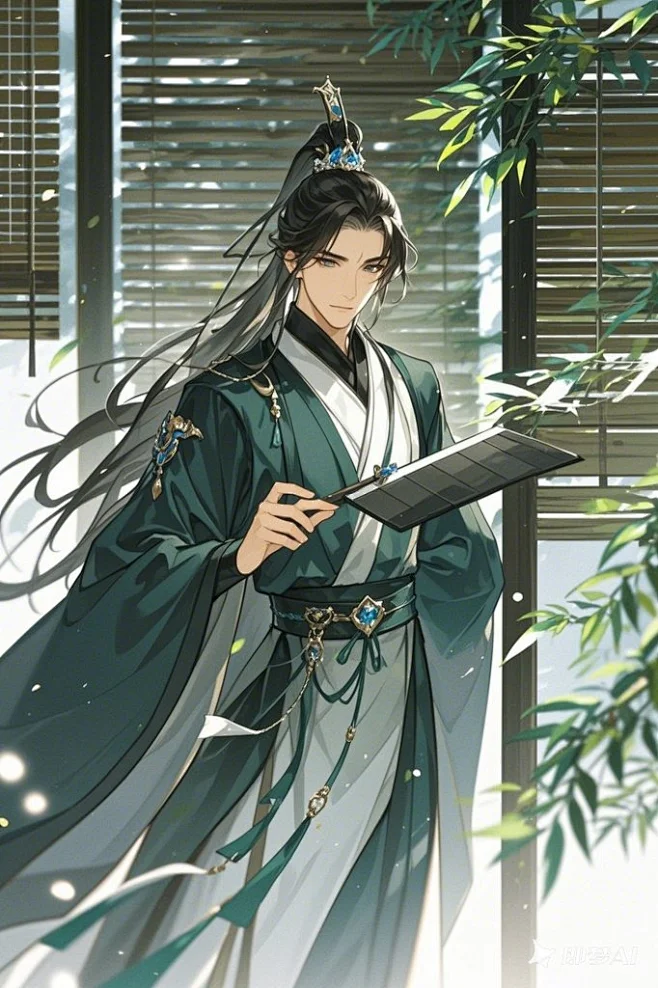 古装男，漫画风 (7)-花瓣网
