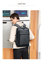15.6寸电脑包双肩背包男大容量旅行包学生书包男款双肩包男包