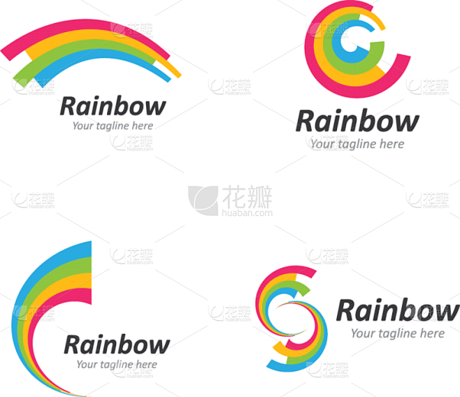 rainbow ilustration ...