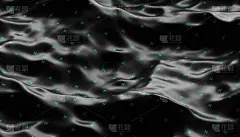抽象表面。3D渲染