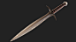 "Sting" - Elven short sword Real-time