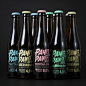 Swedish design agency SNASK packages Swedish microbrewery legend PangPang’s new beer series with a new sun-bleached look.
