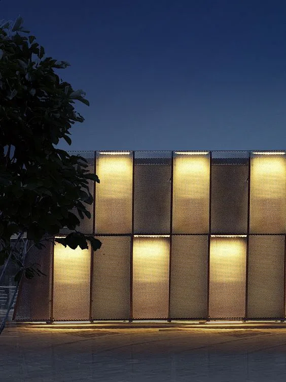 Mesh gradient linear led-花瓣网