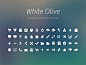 White Olive Icon Collection