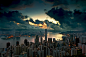 香港暴风雨前的日出
Hong Kong Sunrise before storm by fabrizio massetti on 500px