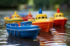 儿童早教玩具小船